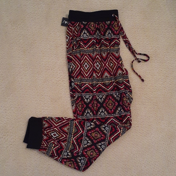 Soft & Stretchy Printed Joggers - Picture 2 of 5